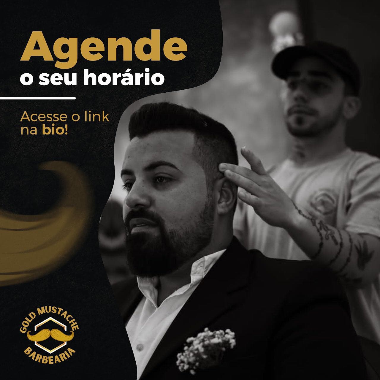 Depois do serviço - Corte + Barba