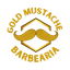 Gold Mustache Logo