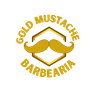Gold Mustache Logo